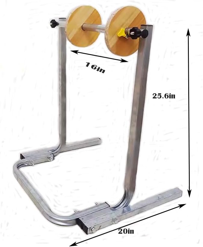 TEMIREN 15.75 inch bubble wrap dispenser, vertical bubble wrap roll holder for package movement and transportation including mounting fasteners - Image 2